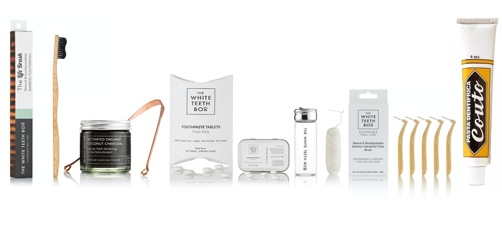 The White teeth box product range
